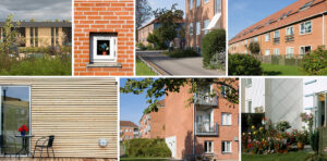 Collage af boliger i Frederikssund